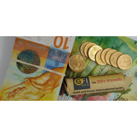Vrenelis 20 Francs Suisse