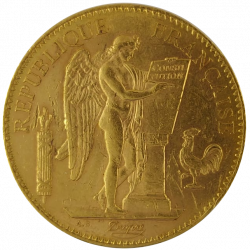 Gouden munt Napoleon 100 frank