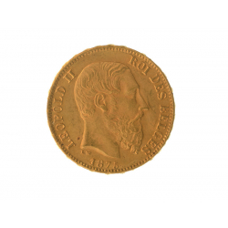 Trade in a Kilo of gold for 164 Belgian Louis 20 Francs (3.6%)
