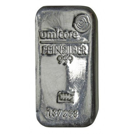 1 Kilo of silver Umicore