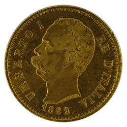 Gold coin 20 lires