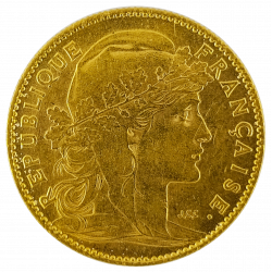 Gouden munt Napoleon 10 frank