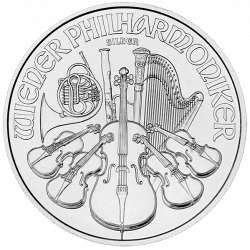 Philharmonic 1 Ounce in silver (in packs of 20)