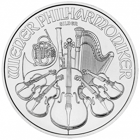 Philarmonique 1 Ounce in silver (in packs of 25)