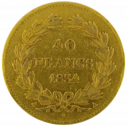 Napoléon 40 FR Francs (France)
