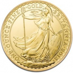 Gold coin Britannia 1 ounce