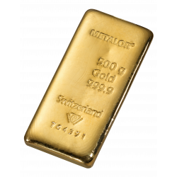 Gold ingot 500 grams