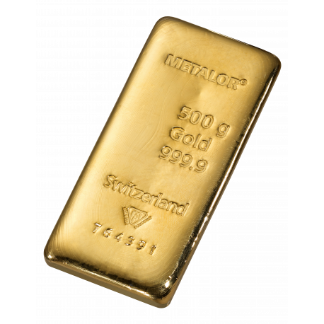 Acheter ou vendre lingot d'or de 500 grammes