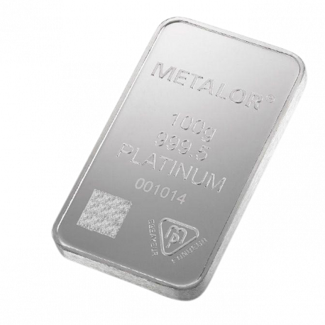 100 grams platina  (+ VAT 21%)