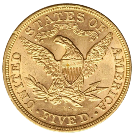 5 Dollars Liberty