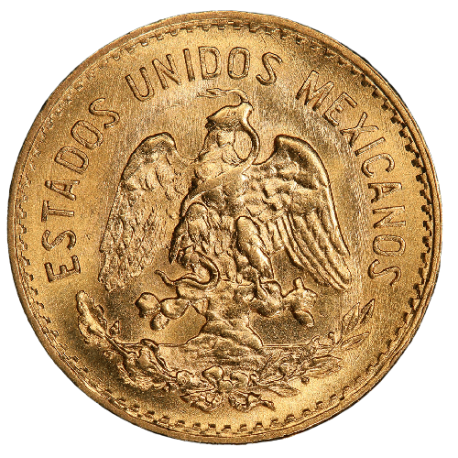 5 Pesos Mexicains