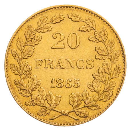 Louis Belge 20 Francs (Belgique)