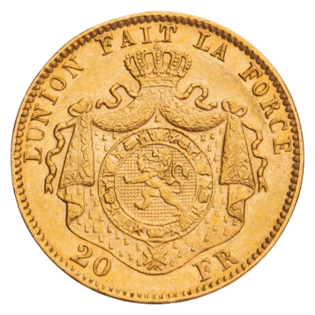 Louis Belge 20 Francs (Belgique)