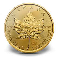 Pièce d'or Maple Leaf 1 once